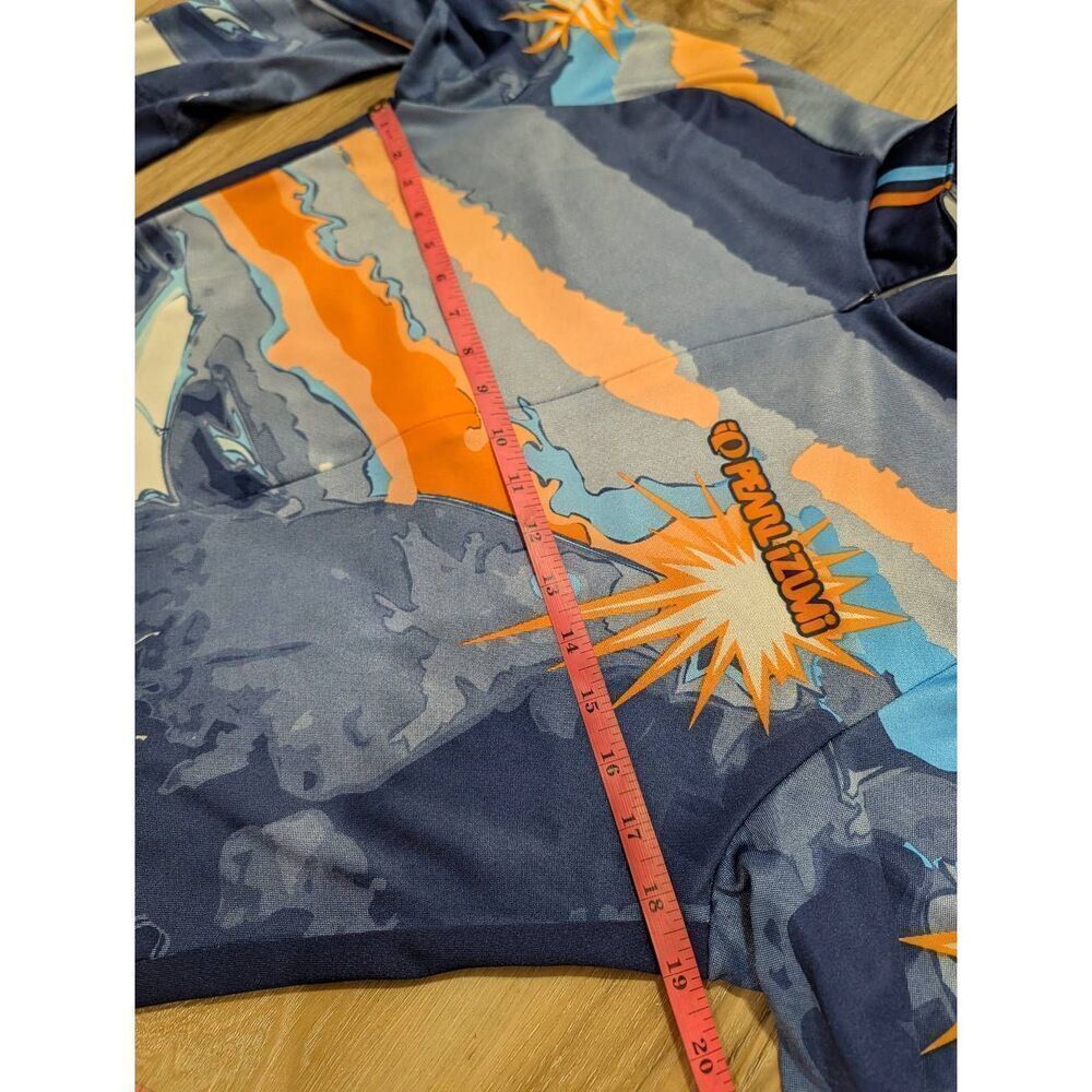 Pearl Izumi Long Sleeve Cycling Jersey Mens Medium Vintage RARE Graphic Snow Sun - Picture 6 of 14